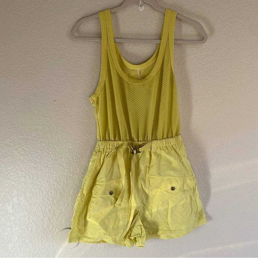 New Free People Movement Running Jogging Romper